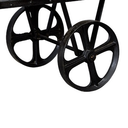 Cosmo Industrial Cart Coffee Table