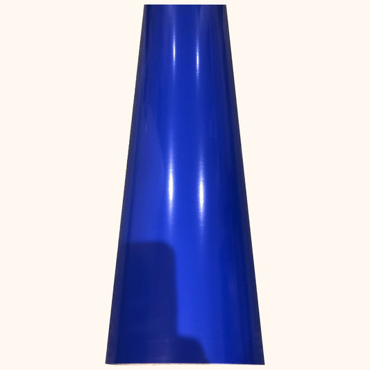 Gloss Vinyl Roll 610mm Wide, Brilliant Blue