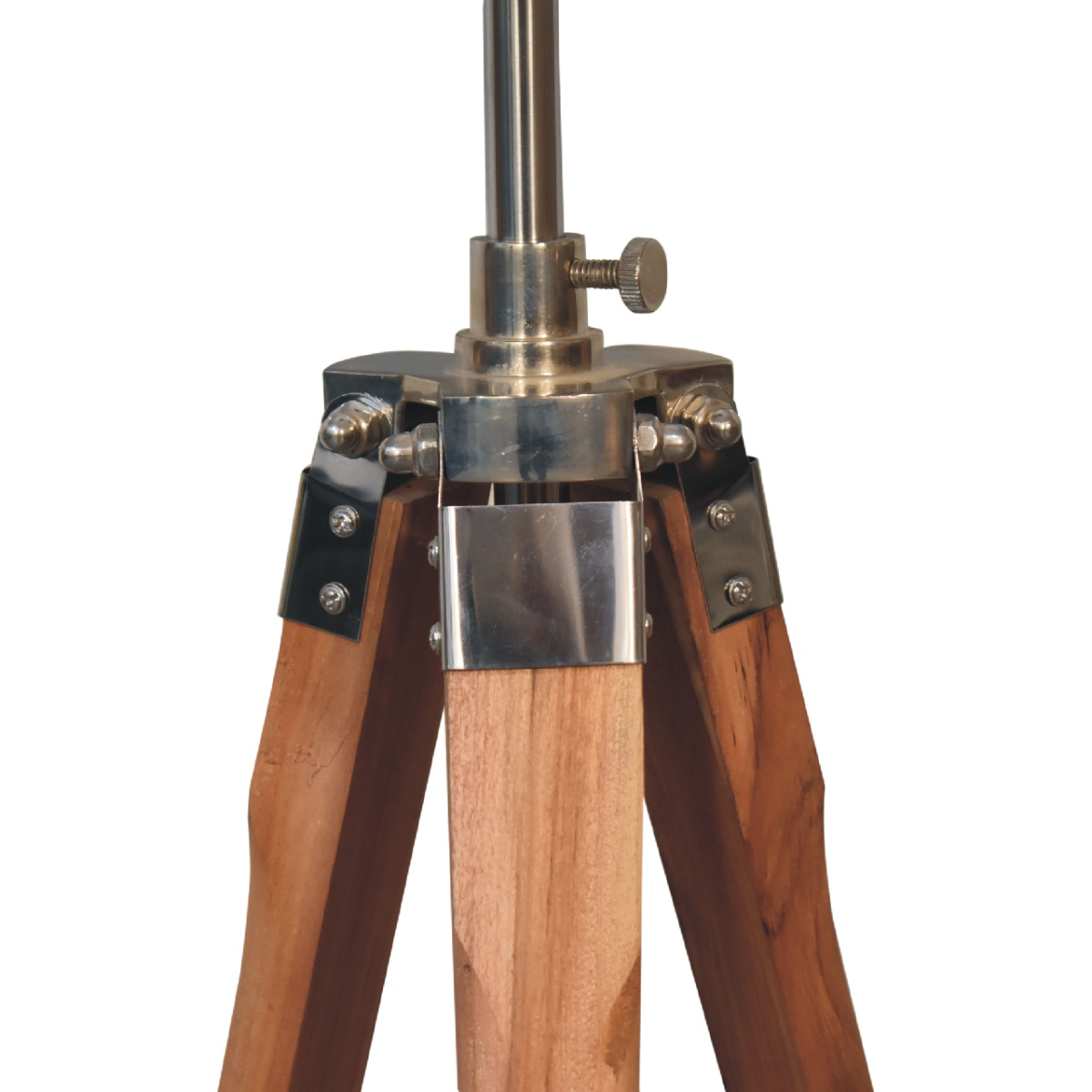 Artisan Furniture Fixed Chrome Tripod Floor Lamp