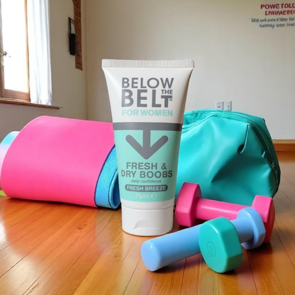 Below The Belt Fresh and Dry Boobs, Fresh Breeze Scent 75ml