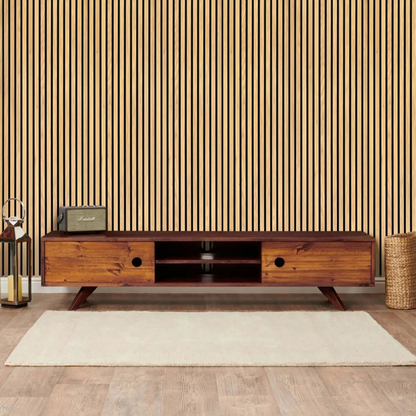 Natural Oak Acoustic Wall Panels