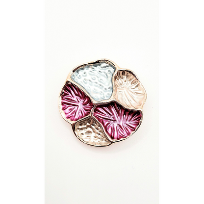 Abstract Magnetic Cluster Brooch