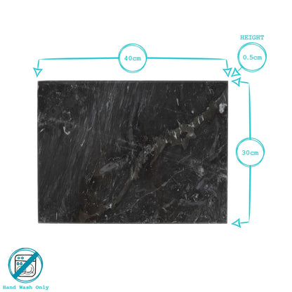 Rectangle Marble Chopping Board - 40cm x 30cm