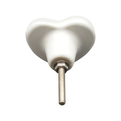 Heart Ceramic Cabinet Knob