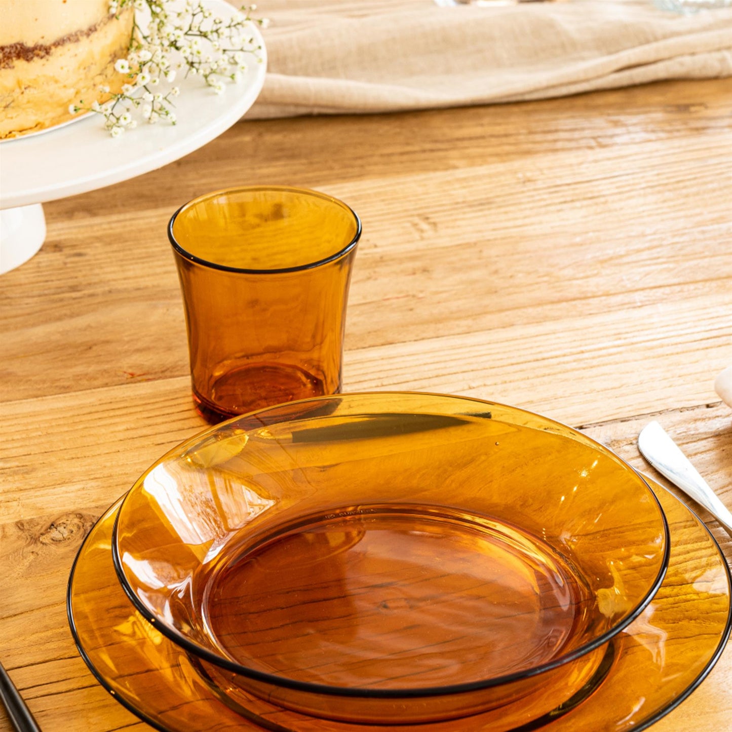 210ml Lys Tumbler Glasses - Pack of Six