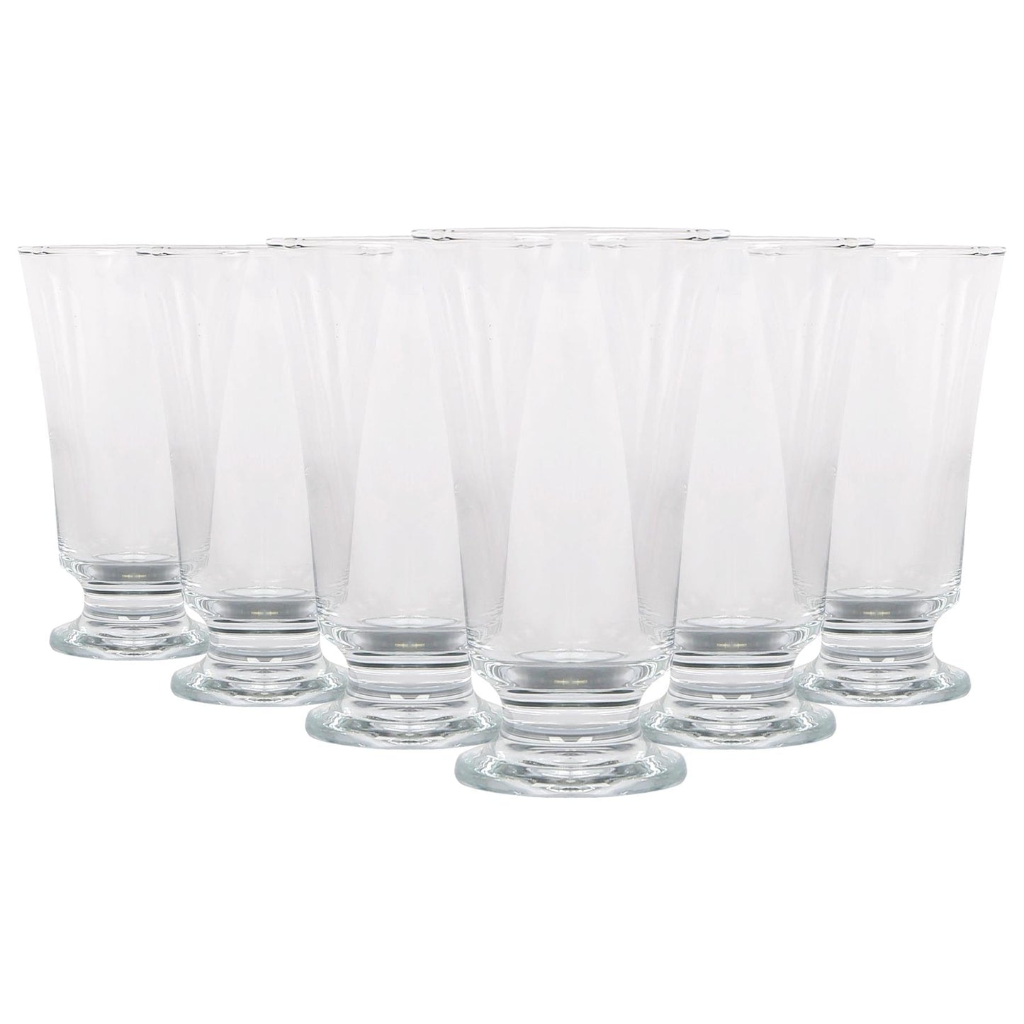 150ml Troya Glass Footed Tumblers - Pack of Six