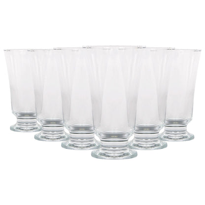 150ml Troya Glass Footed Tumblers - Pack of Six