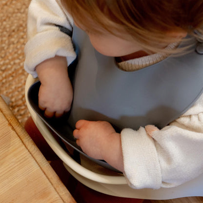Silicone Baby Weaning Bib