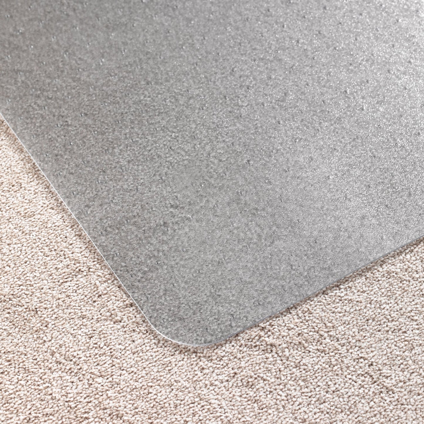 Advantagemat® Vinyl Lipped Chair Mat for Carpets up to 6mm - 90 x 120cm