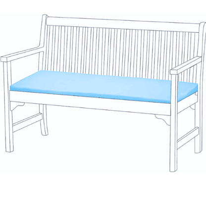Blue Outdoor Waterproof Bench Cover