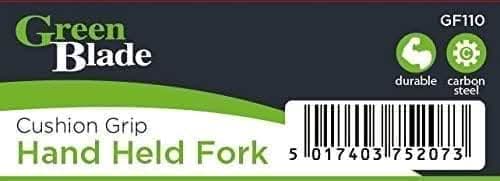 Green Blade Carbon Steel Hand Held Fork