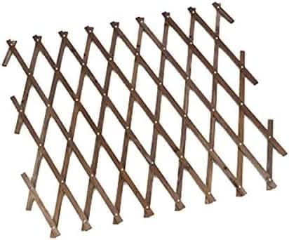 Heavy Duty Wooden Expanding Tan Trellis