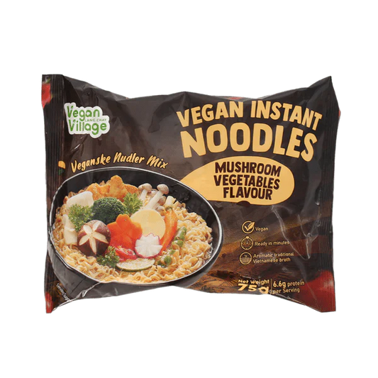 VEGAN VILLAGE Vegan Instant Noodles Vegetable & Mushroom Flavour 70g