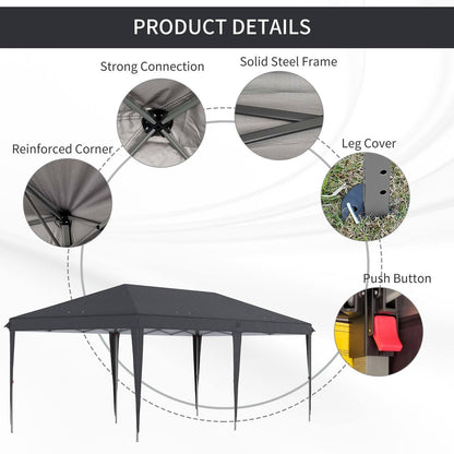 3 x 6 m Pop Up Gazebo