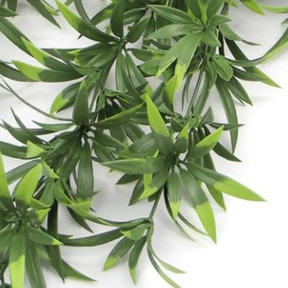 Pack of 6 x Hanging UV and Fire Resistant Artificial Fronded Thyme Plant 70cm