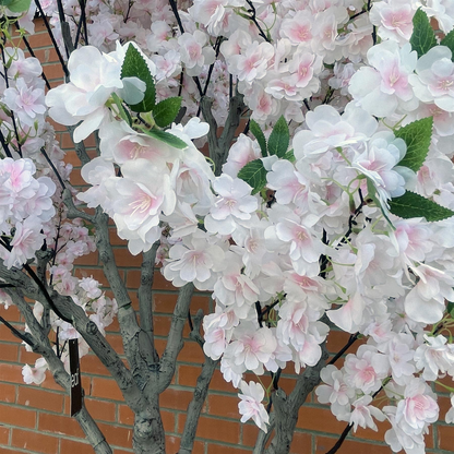 260cm XXL Artificial Cherry Blossom Tree with Decorative Planter