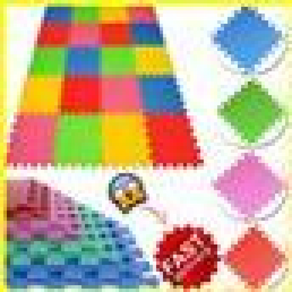 6 PACKS MULTICOLOR EVA INTERLOCKING MAT 30 X 30