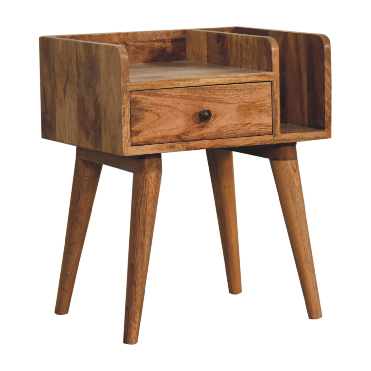 Artisan Furniture Solid Wood Oak-ish Collective Bedside