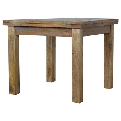 Artisan Furniture Solid Wood Extendable Butterfly Dining Table