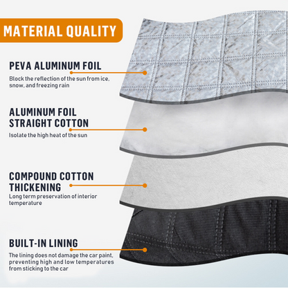 Car Windshield Cover Magnetic Windscreen Snow Cover Car Front Window Sun Shade