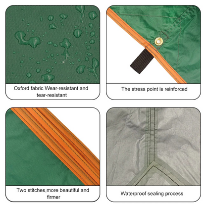 Flysheet Waterproof Groundsheet Camping Tarp Shelter Alas Tent Floor Sheet Tent Awning