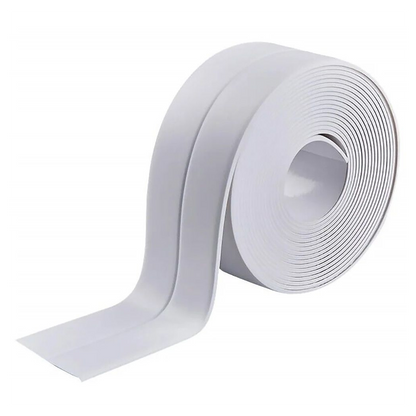 3PCS Bath Kitchen Caulk Tape Sealant Strip PVC Self Adhesive Toilet Wall Sealing Tape