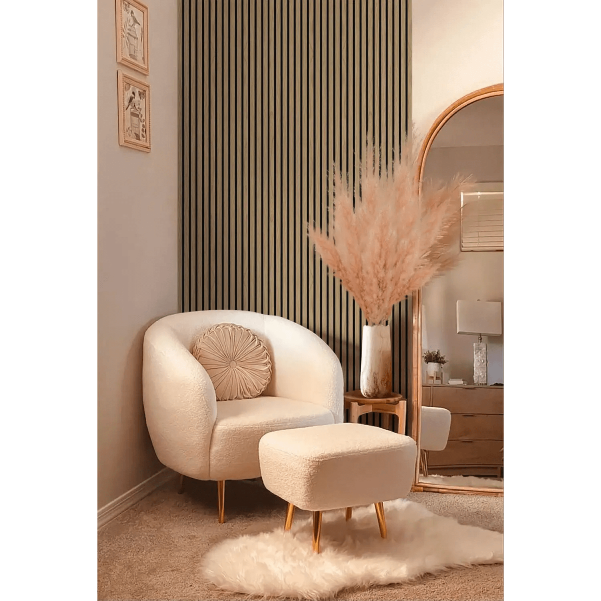 Walnut Acoustic Wall Panels (3 Pack)