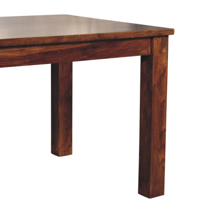 Artisan Furniture Solid Wood Tula Dining Table, Brown