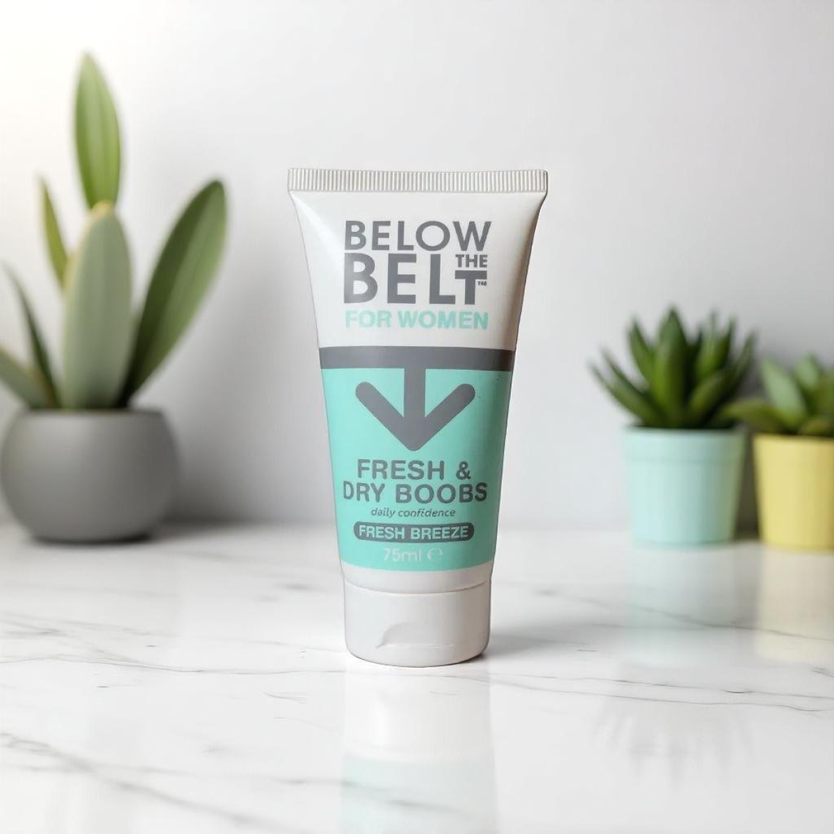 Below The Belt Fresh and Dry Boobs, Fresh Breeze Scent 75ml