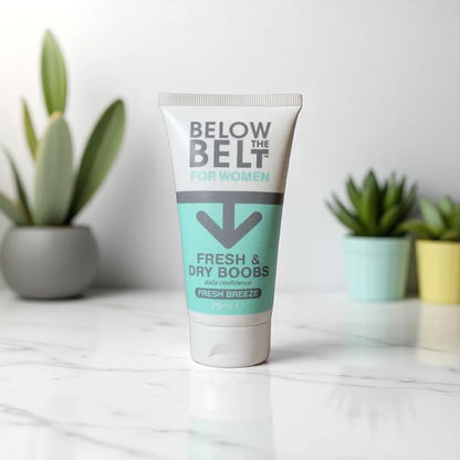 Below The Belt Fresh and Dry Boobs, Fresh Breeze Scent 75ml
