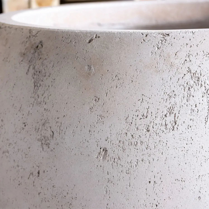 Orbello | Truffle –  35cm Medium Concrete Sphere Planter – 25L Round Plant Pot