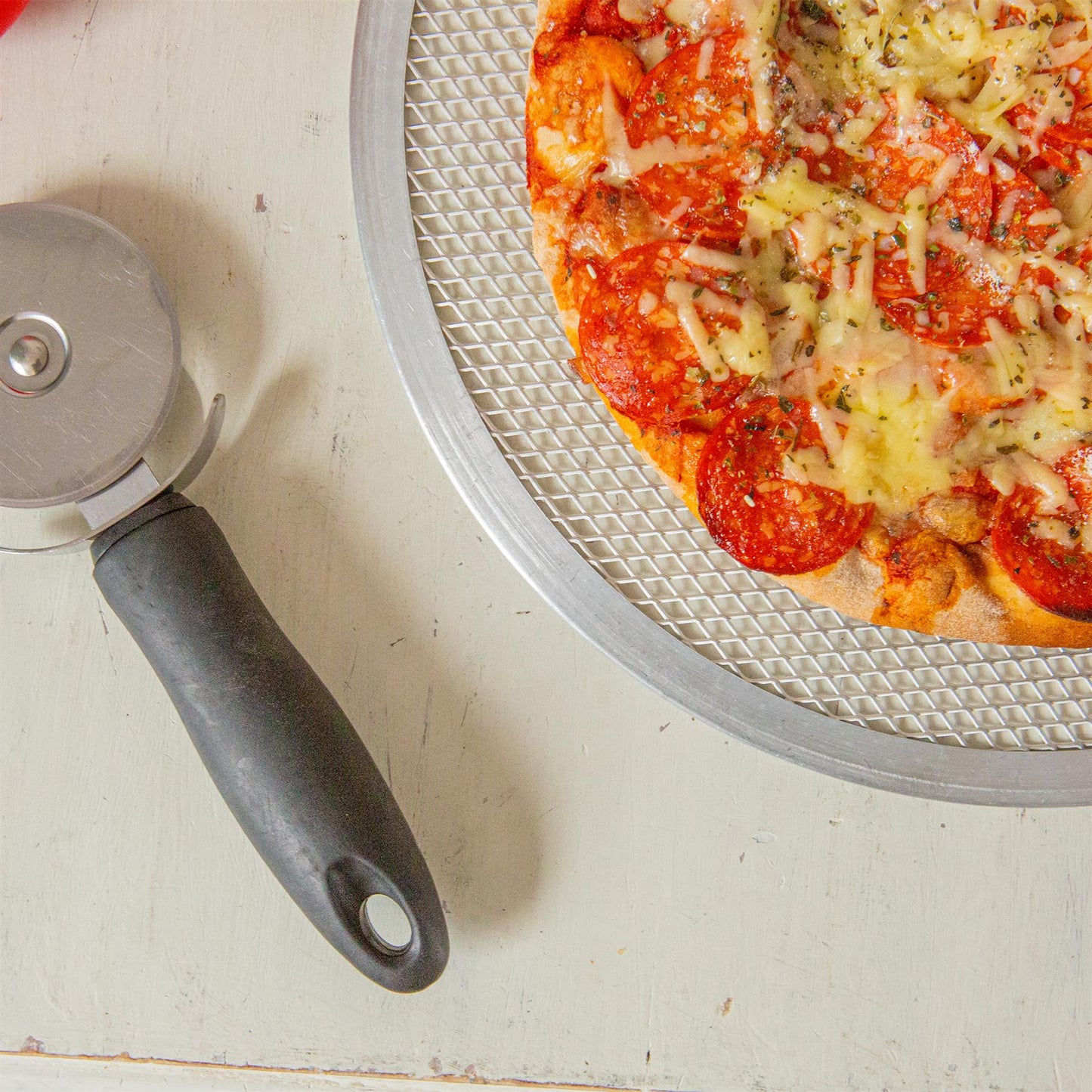 10" Aluminium Pizza Screen