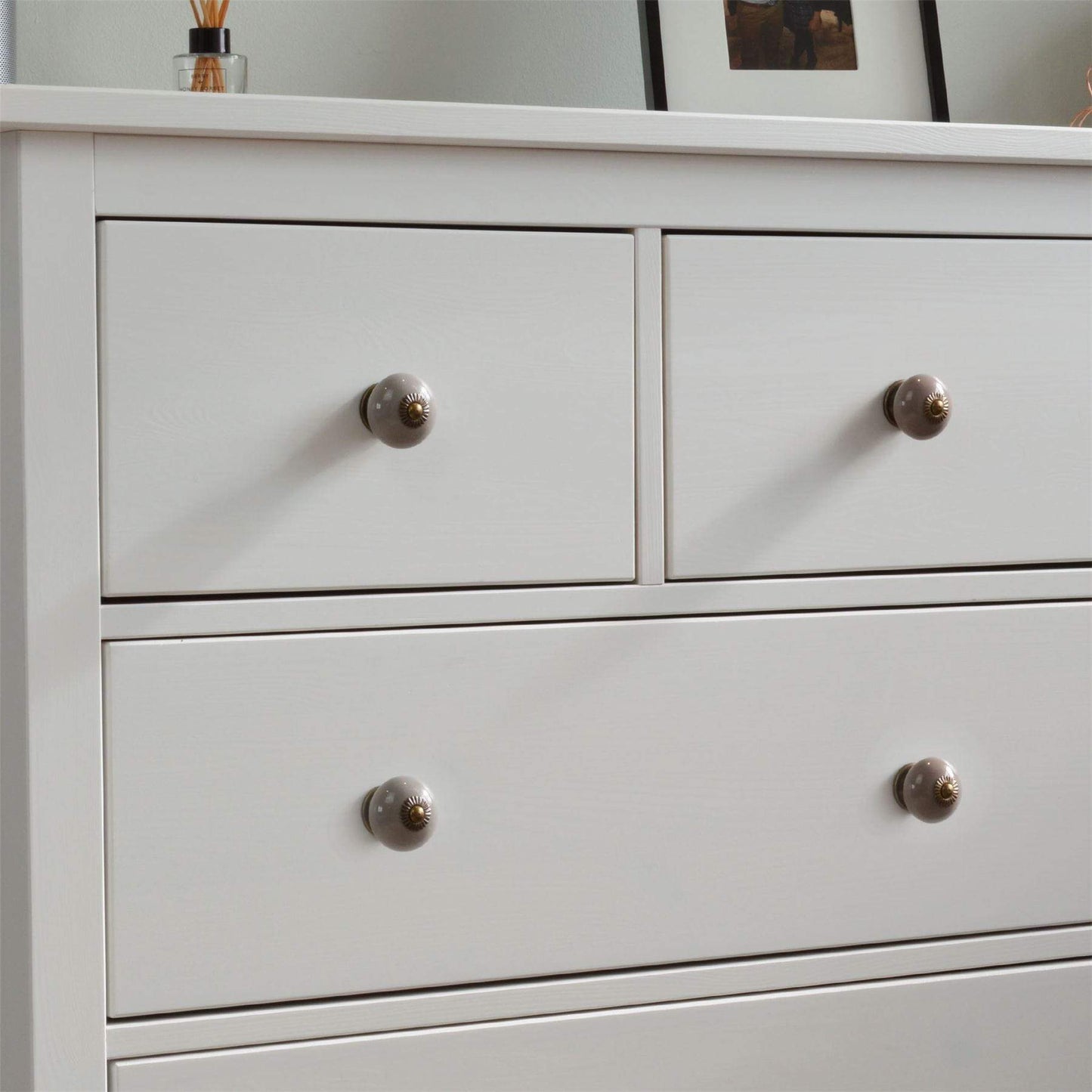 Round Ceramic Cabinet Knob