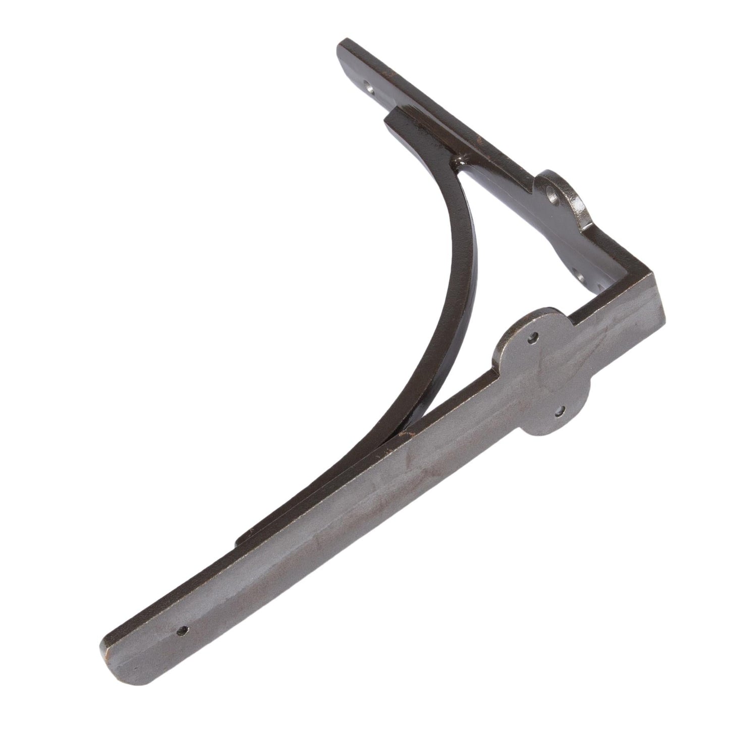 205mm Curved Iron Shelf Bracket