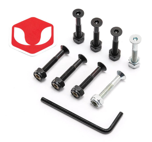Venom Hardware - 1.5" - Allen - Black/Silver