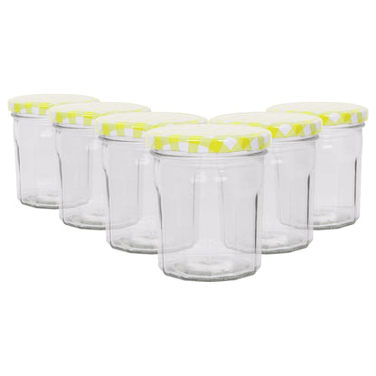 250ml Glass Jam Jars with Lids - Pack of 6