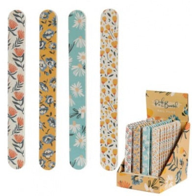 Floral nail file