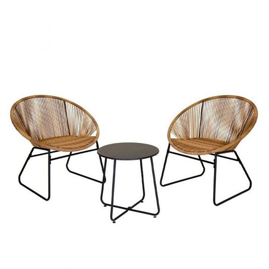 Zanzibar Garden Bistro Set by Wensum - 2 Seats