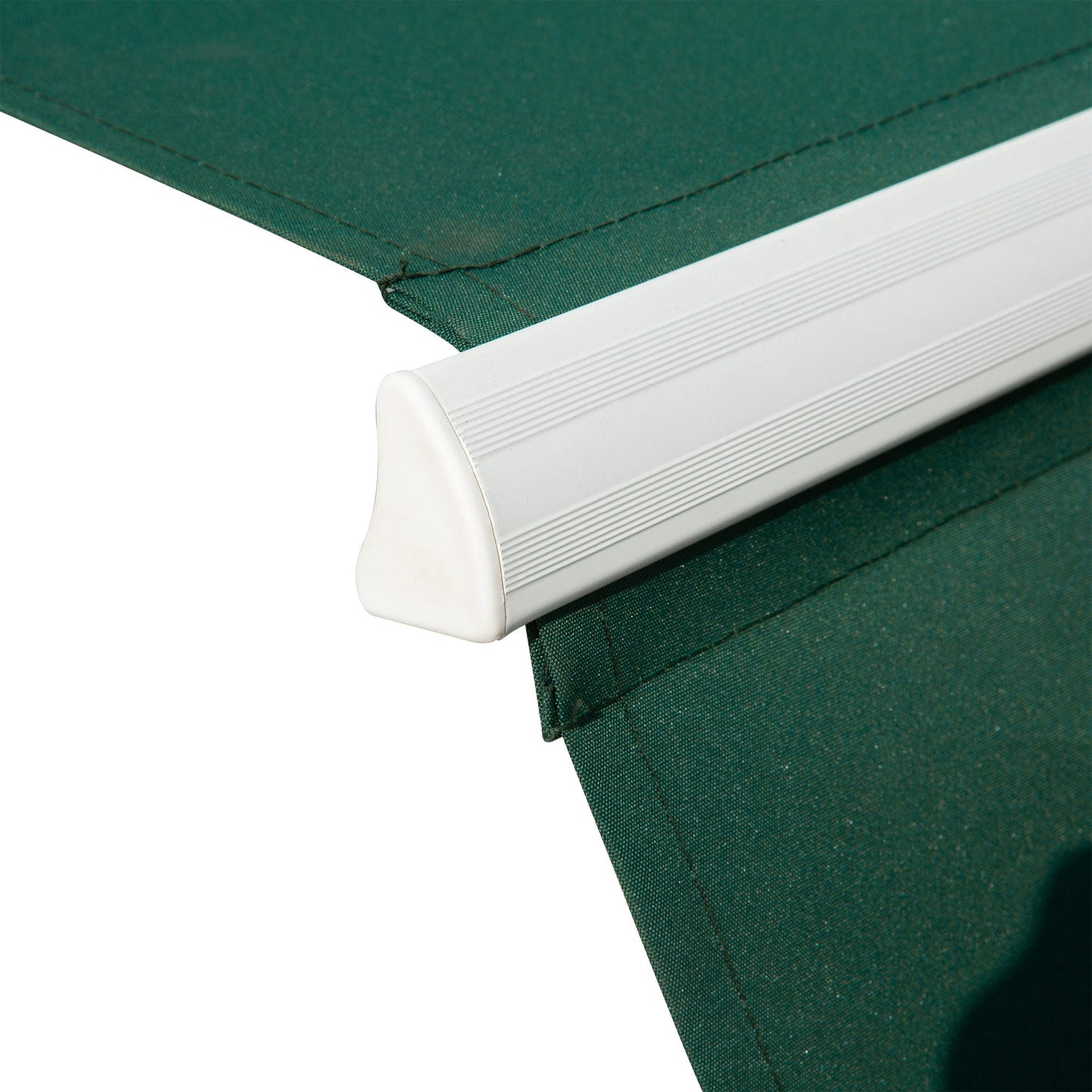 Outsunny Awning Canopy Manual Retractable Porch Sun Shade Shelter 3 X 2M Green