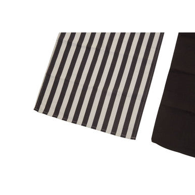 Set Of Three Stripe Tea Towels
