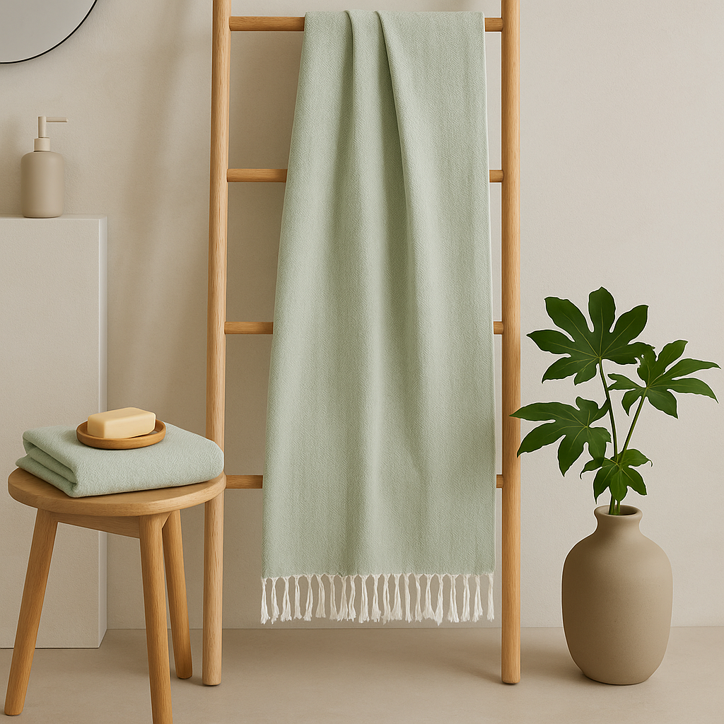 Thread & Loom Desert Sage Hammam Towel