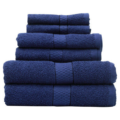 Thread and Loom 6 Piece Navy Blue Towel Set