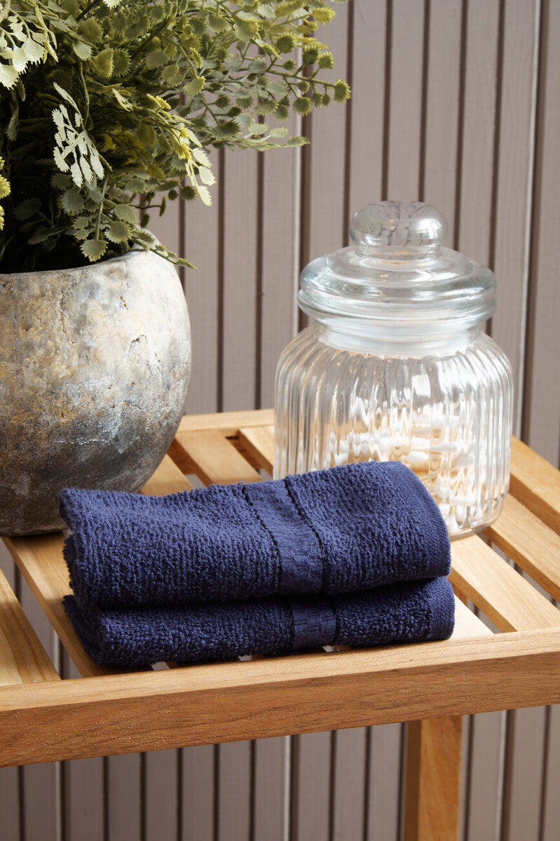 Thread and Loom 6 Piece Navy Blue Towel Set