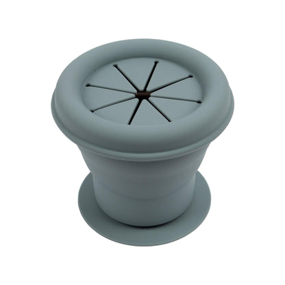 330ml Silicone Baby Suction Snack Pot