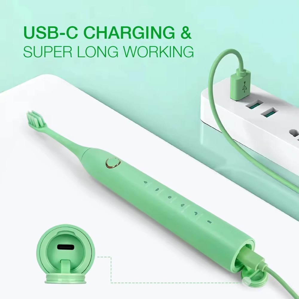 Sonic Toothbrush Green