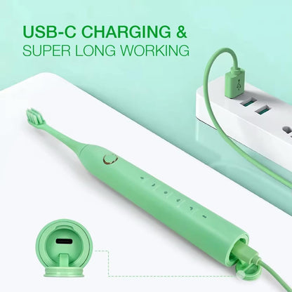 Sonic Toothbrush Green