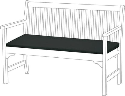 Black Outdoor Waterproof Bench Cover