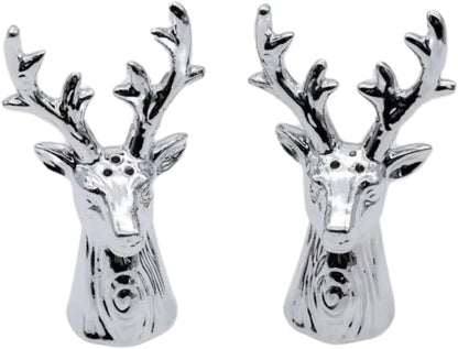 Stag Head Salt and Pepper Shaker Pots