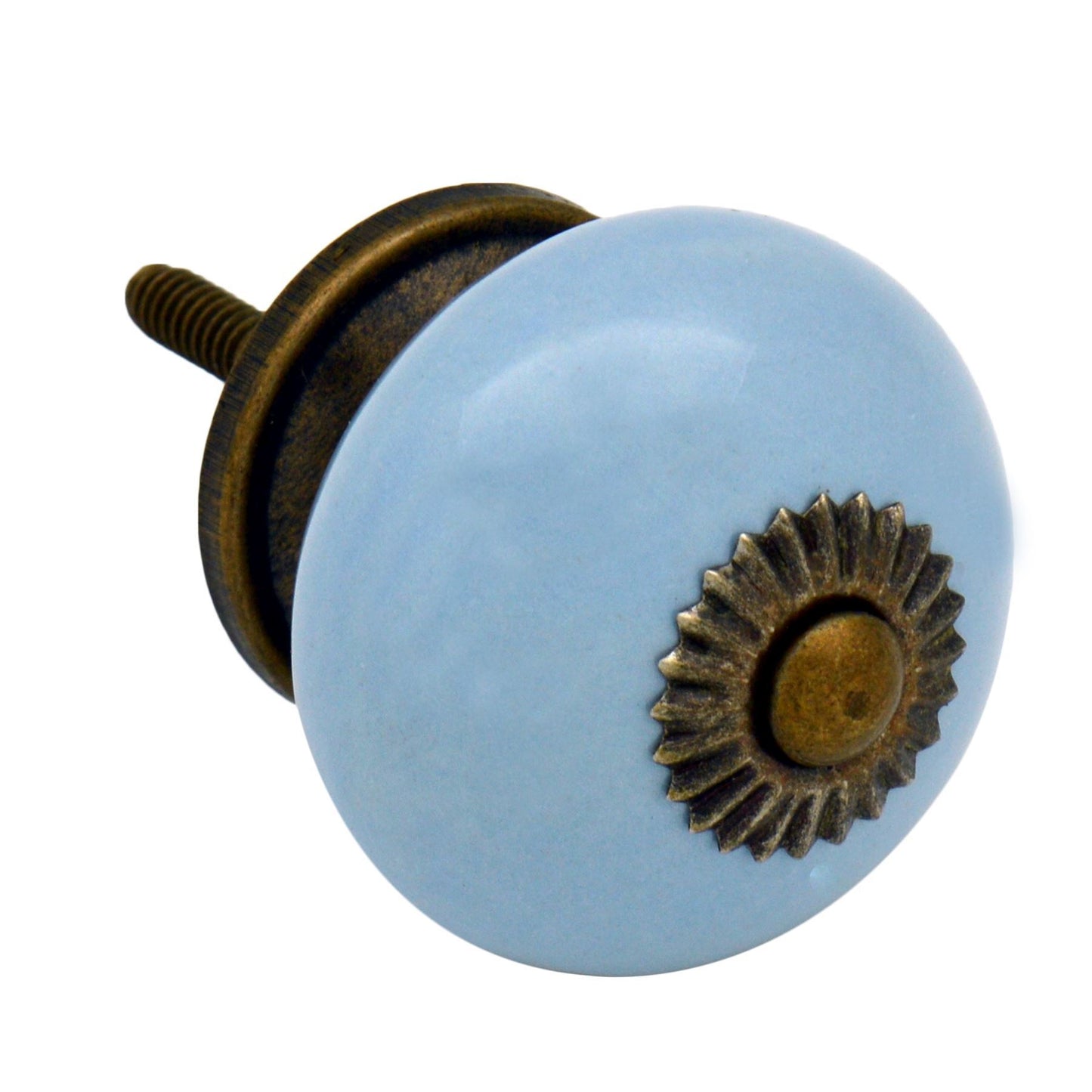 Round Ceramic Cabinet Knob