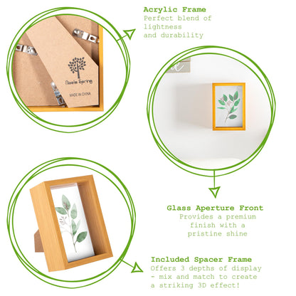 4" x 6" 3D Deep Box Photo Frame